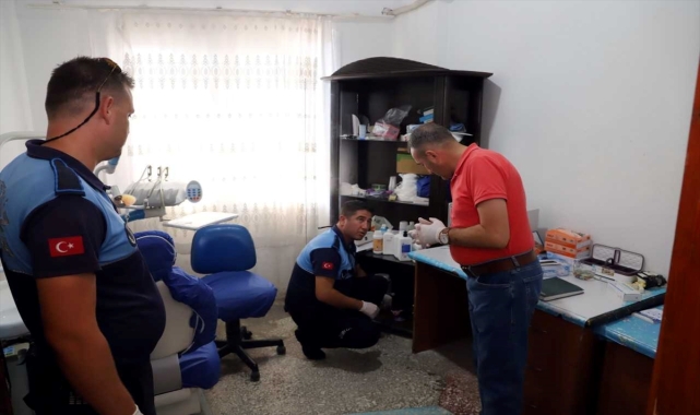 Mersin'de ruhsatsız diş kliniği kapatıldı