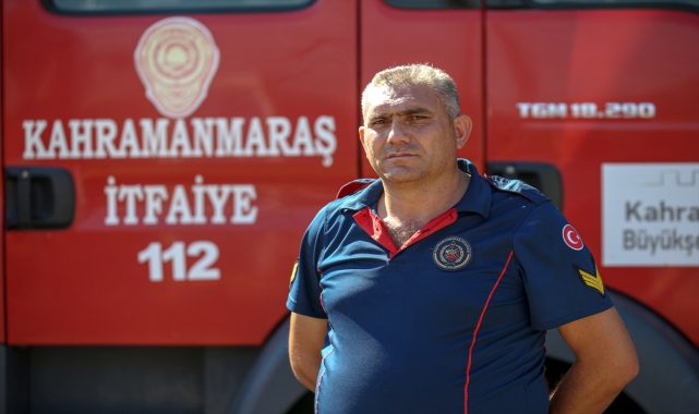 Mersin'deki orman yangınında görevli