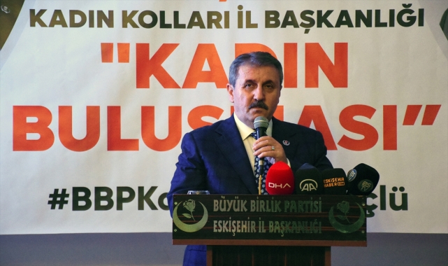 BBP Genel Başkanı Destici, Eskişehir'de