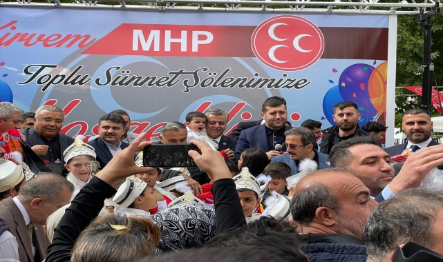 Develi'de 66 çocuk sünnet ettirildi