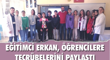 ERKAN, TAŞELİ'DE ALTIN ÖĞÜTLERDE BULUNDU