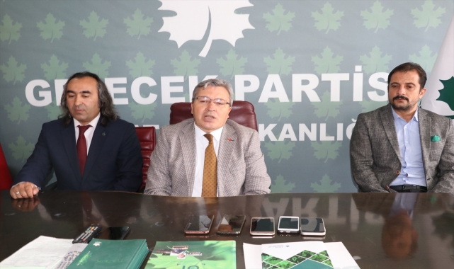Gelecek Partisi Genel Başkan Yardımcısı Feramuz Üstün Yozgat'ta gazetecilerle buluştu