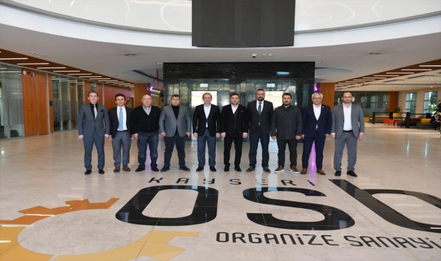 Kayseri'deki OSB'lerin başkanları istişare toplantısında buluştu