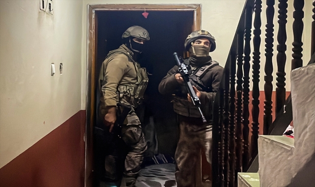 Mersin'de 15 PKK/KCK-YPG şüphelisinin yakalanmasına yönelik operasyon başlatıldı