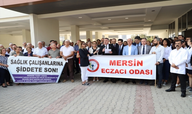 Mersin Eczacı Odası Başkanı Sağır darbedildi