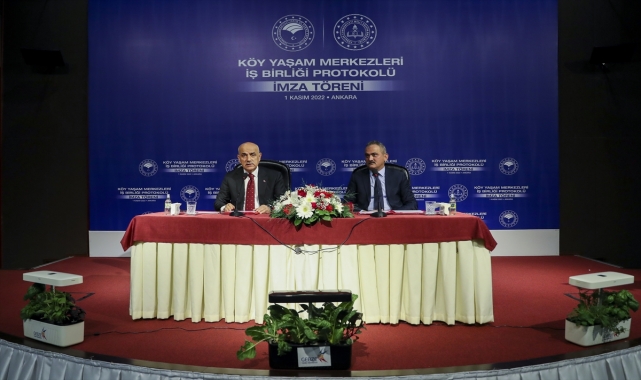 Bakan Kirişci, Köy Yaşam Merkezleri Projesi İşbirliği Protokolü İmza Töreni'nde konuştu: