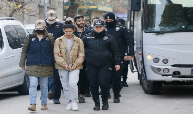 GÜNCELLEME - Eskişehir'de PKK/KCK'ya yönelik operasyonda yakalanan 8 şüpheliden 4'ü tutuklandı