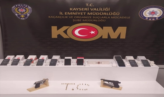 Kayseri'de sahte alkol ve makaron ele geçirildi