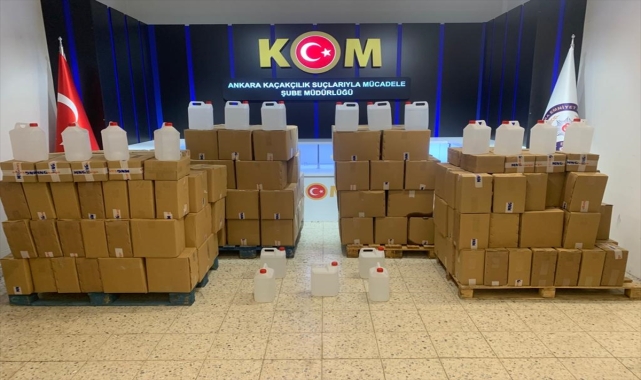 Ankara'da kaçakçılık operasyonunda 7 şüpheli yakalandı