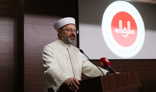 Diyanet İşleri Başkanı Erbaş,