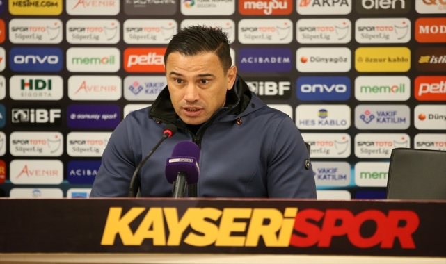 Kayserispor-Sivasspor maçının ardından