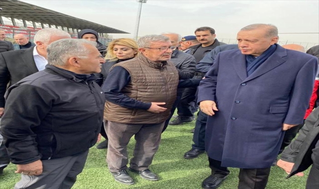 Büyükkılıç, Kahramanmaraş'ta Cumhurbaşkanı Erdoğan ile görüştü