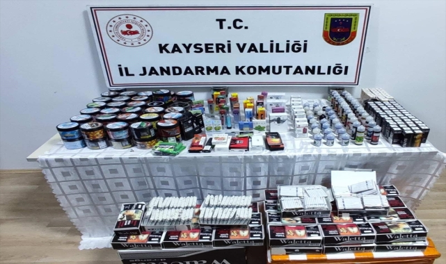 Kayseri'de kaçakçılık operasyonunda 1 zanlı yakalandı