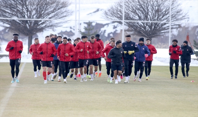 Sivasspor, Fatih Karagümrük maçı hazırlıklarını sürdürdü