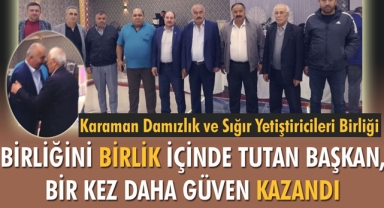 ALİ DORLA BİR KEZ DAHA BAŞKAN SEÇİLDİ