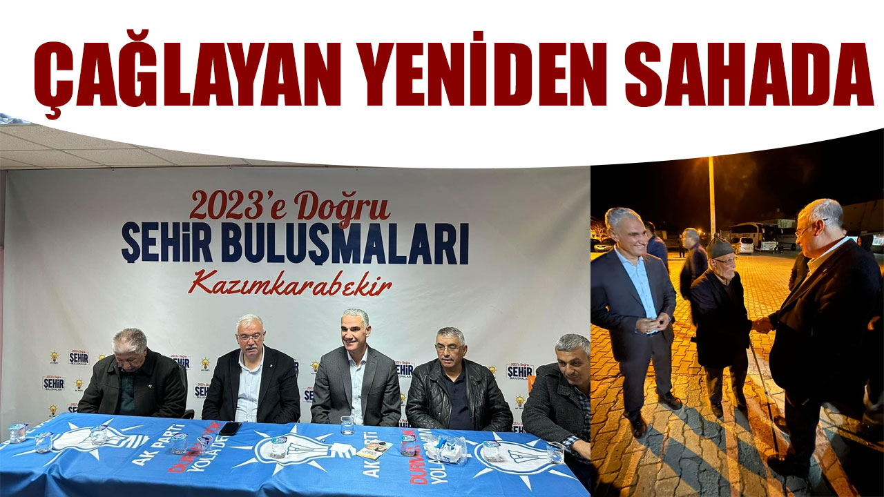 ÇAĞLAYAN YENİDEN SAHADA