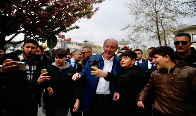 Cumhurbaşkanı adayı ve Memleket Partisi Genel Başkanı İnce, Eskişehir'de konuştu: