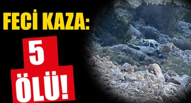 FECİ KAZA: 5 ÖLÜ!