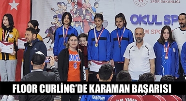 FLOOR CURLİNG’DE KARAMAN BAŞARISI 