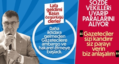 İYİ Parti’den gazetecilere ambargo
