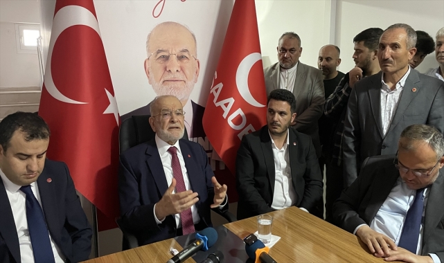 Saadet Partisi Genel Başkanı Karamollaoğlu, Mersin'de partililerle bayramlaştı