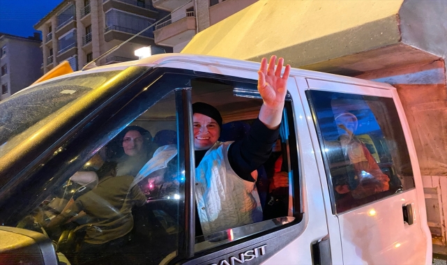 Çubuk'ta Cumhurbaşkanı Erdoğan'ın seçim zaferi kutlandı