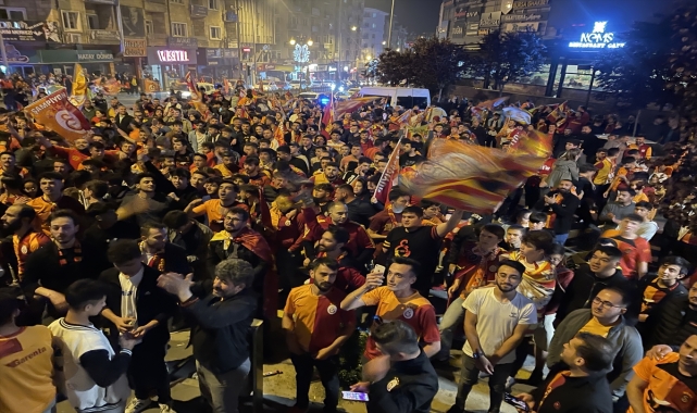 Galatasaray'ın şampiyonluk kutlamaları