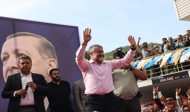 Hazine ve Maliye Bakanı Nebati, Mersin'de konuştu: