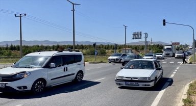 Ankara-Kayseri kara yolunda trafik denetimi yapıldı