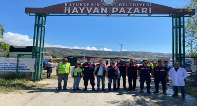 Eskişehir'de kurbanlık satış noktaları denetlendi