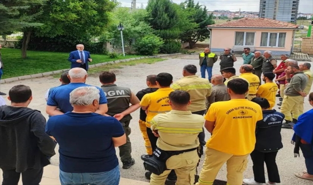 Kırşehir'de afet farkındalık eğitimi ve tatbikatı düzenlendi