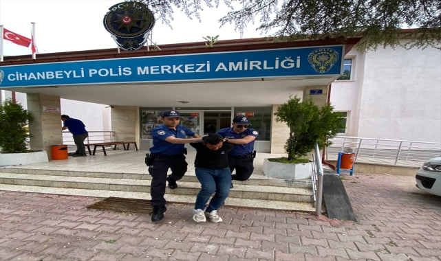 Konya'da motosiklet hırsızlığına karışan zanlı tutuklandı