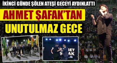 AHMET ŞAFAK’TAN UNUTULMAZ GECE