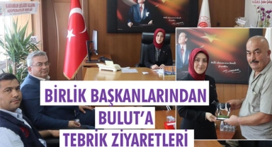 DAMIZLIK VE SÜT BİRLİĞİNDEN TEBRİK ZİYARETİ