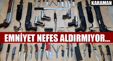 EMNİYET NEFES ALDIRMIYOR…