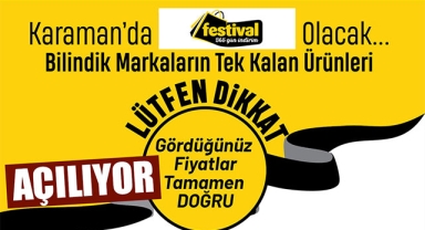 FESTİVAL GİYİM MAĞAZASI AÇILIYOR...