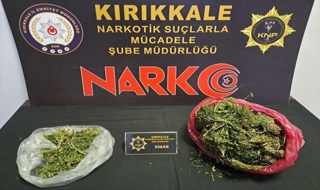Kırıkkale'de uyuşturucuyla mücadele sürüyor