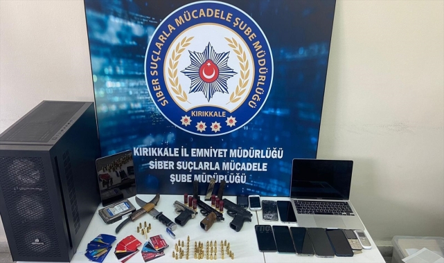 Kırıkkale'de yasa dışı bahis operasyonunda 9 şüpheli yakalandı