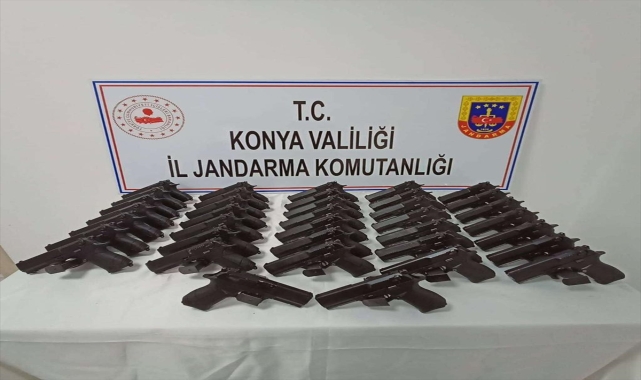 Konya'daki silah ve uyuşturucu operasyonlarında 4 kişi yakalandı