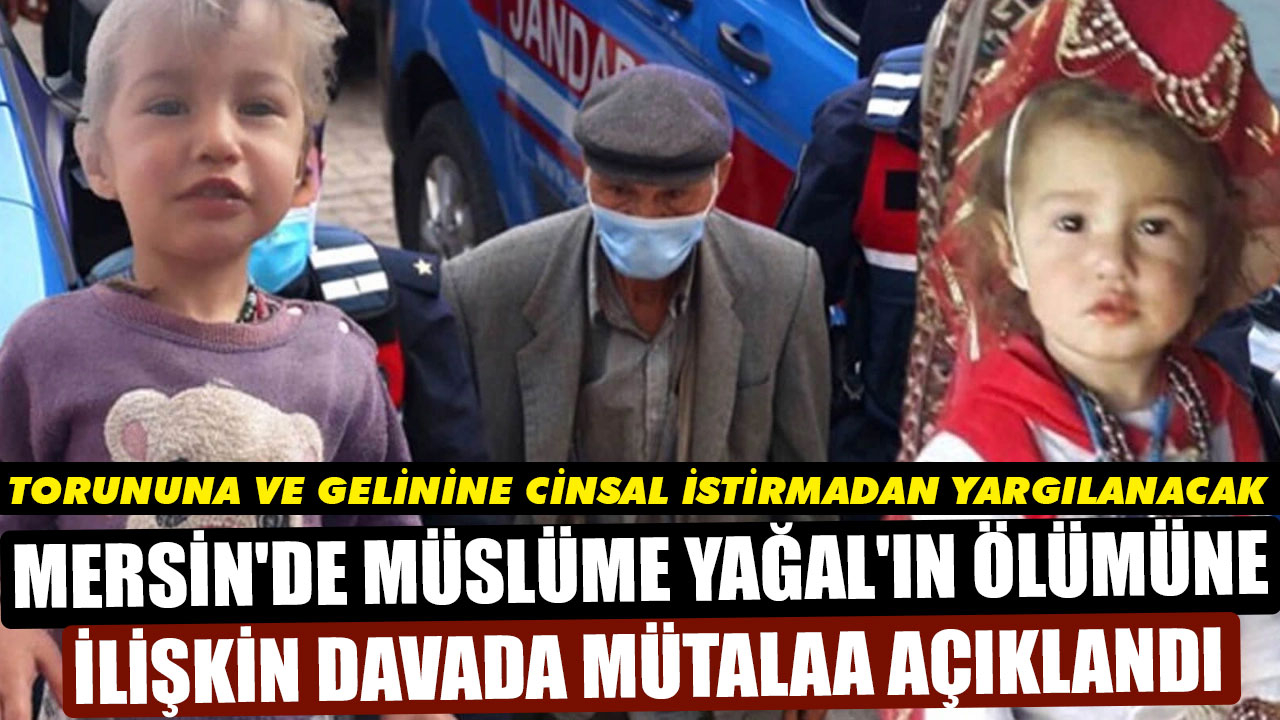 TORUNUNA VE GELİNİNE CİNSAL İSTİRMADAN YARGILANACAK