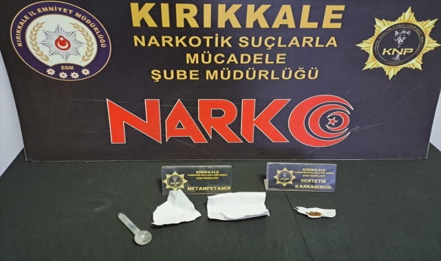Kırıkkale'de uyuşturucu operasyonunda 2 şüpheli tutuklandı