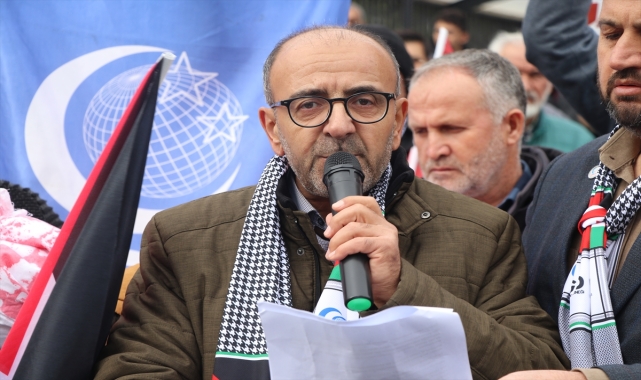 Niğde'de Filistin'e destek yürüyüşü düzenlendi