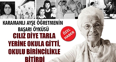 CILIZ DİYE TARLA YERİNE OKULA GİTTİ, OKULU BİRİNCİLİKLE BİTİRDİ