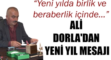 Karaman İli Damızlık Sığır Yetiştiricileri Birliği Başkanı Ali Dorla'dan Yeni Yıl Mesajı