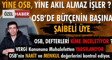 OSB'DE DENETİM KURULU ÜYESİ, VERGİ KANUNUNA MUHALEFETTEN YARGILANIYOR