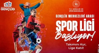 GENÇLİK MERKEZİ SPOR LİGİ BAŞVURULARI BAŞLADI