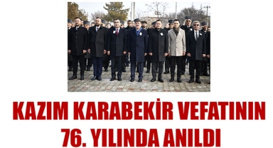 KAZIM KARABEKİR VEFATININ 76. YILINDA ANILDI