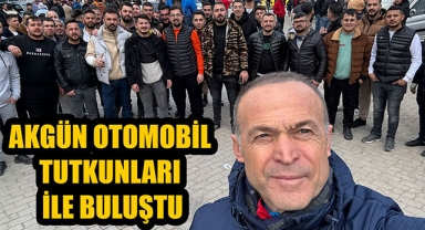 AKGÜN OTOMOBİL TUTKUNLARI İLE BULUŞTU