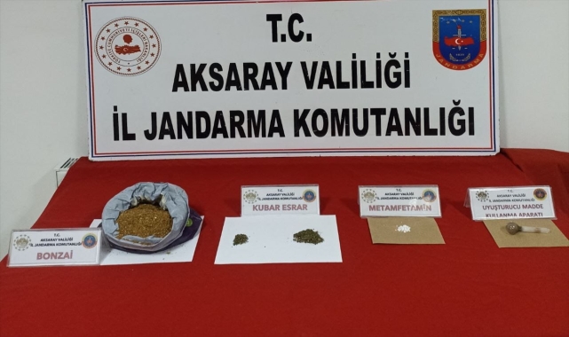 Aksaray'da uyuşturucu ticareti yapan şüpheli tutuklandı
