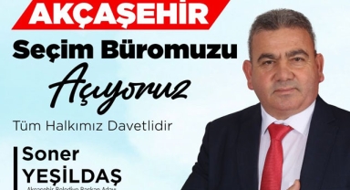 Başkan Adayı Yeşildaş: 